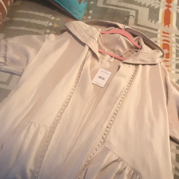 Free People Haley drapey hooded duster - Picture 5 of 11